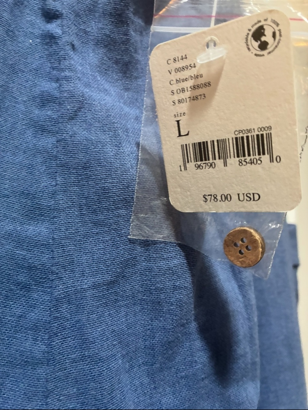 Free People Crafted Cargo Pants NWT Size L - Picture 2 of 8